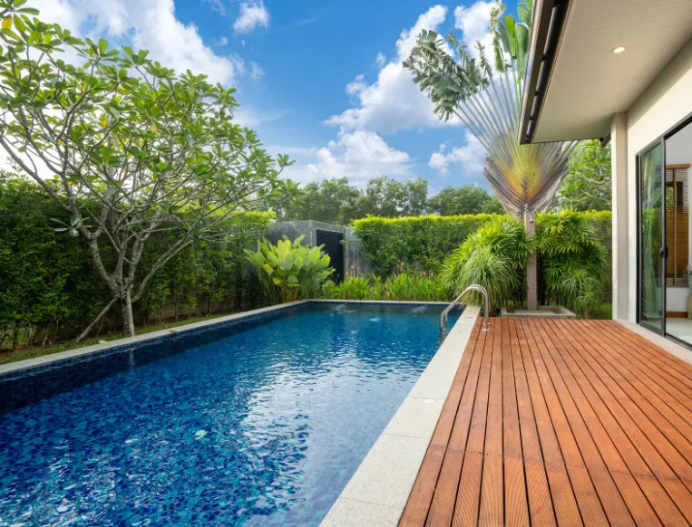 Dallas custom pool build in progress